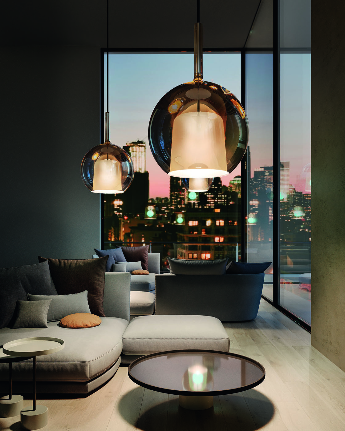 Glo Maxi Pendant Lamp by Penta Light Lamps
